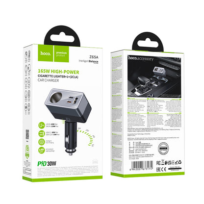 HOCO Z65A Cigarette Lighter(PD45W/2C1A) Car Charger