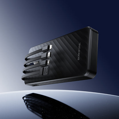 HOCO BOROFONE BJ84 10000mAh Power Bank with 4 Cables