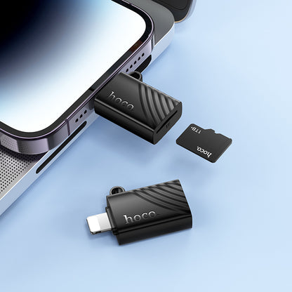 HOCO HB53 SD TF Card Reader 2.0 for Lightning