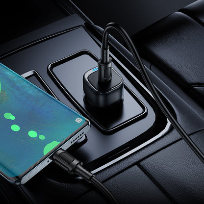HOCO BOROFONE BZ34A PD20W Type-C Car Fast Charger Set (C to C)