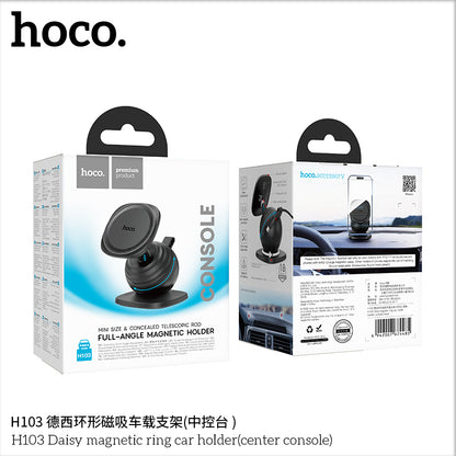 H103 Daisy magnetic ring car holder(center console)