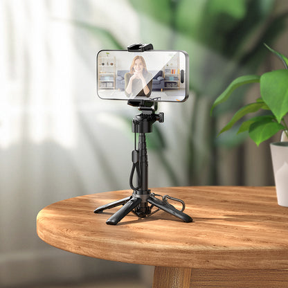 HOCO K27 Aluminum Alloy Live Broadcast Holder Selfie Stick Tripod