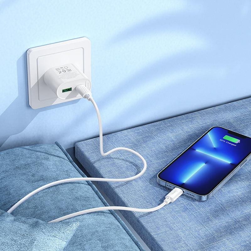 HOCO C109 PD20W + QC3.0 Dual-port Charger (US) Set