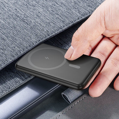 HOCO J140A PD20W MagSafe Magnetic Wireless Charging 5000mAh Power Bank (3C/CCC Certified) (A+)