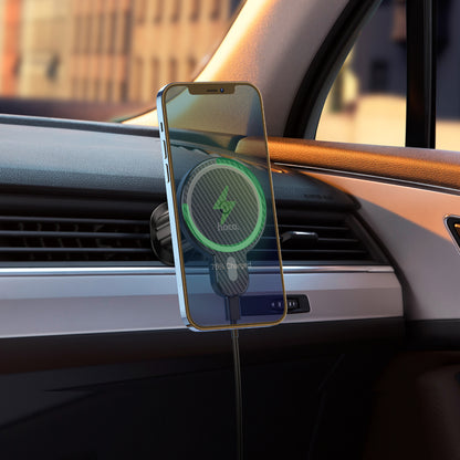 HOCO CA85 Magnetic Wireless CHarging Car Holder for Air Outlet