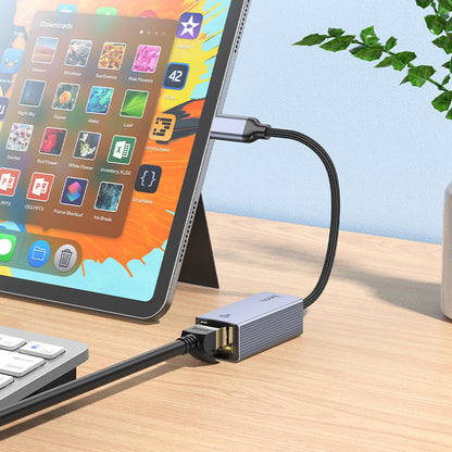 HOCO UA37 Type-C Ethernet Adapter(1000 Mbps)