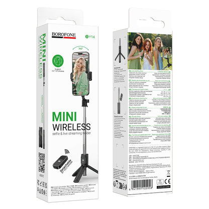 HOCO BOROFONE BY14 Mini Live Broadcast Holder Selfie Stick Tripod