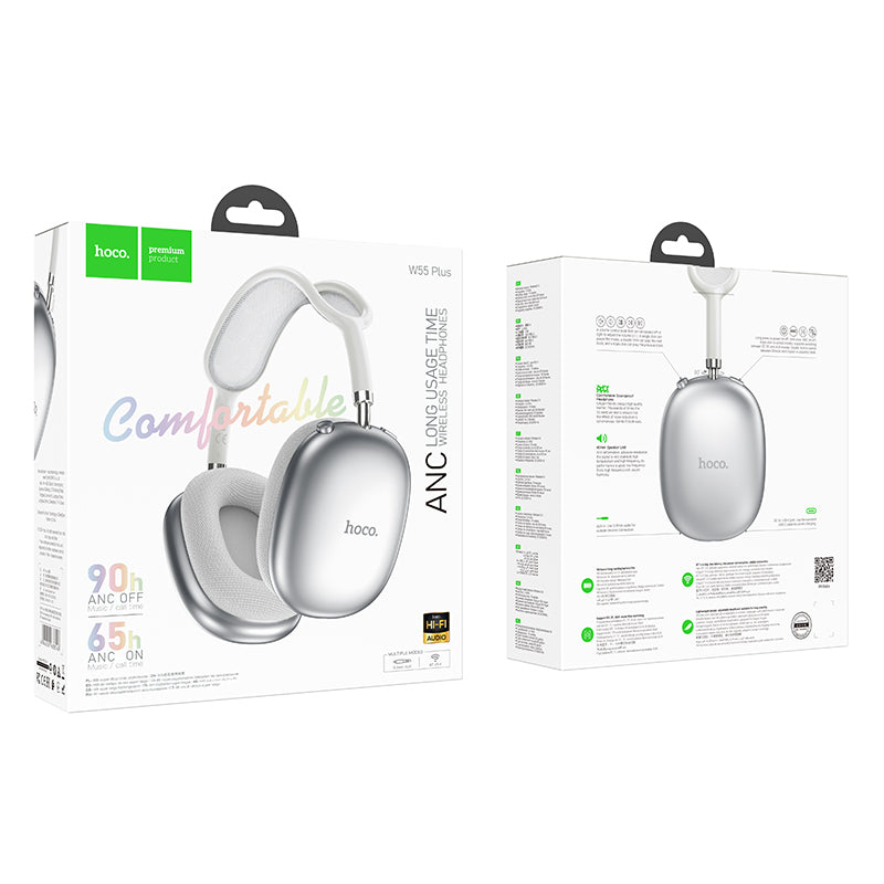 HOCO W55 Plus ANC Bluetooth Headphones