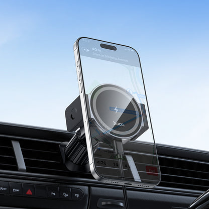 HOCO HW35 Wireless Charging Car Holder for Air Outlet