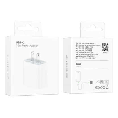 HOCO BOROFONE BA100 PD20W Single Port Charger