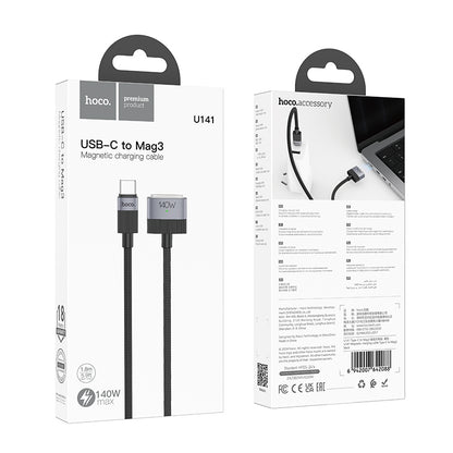 HOCO U141 Type-C to Mag3 Magnetic Charging Cable 1.8m