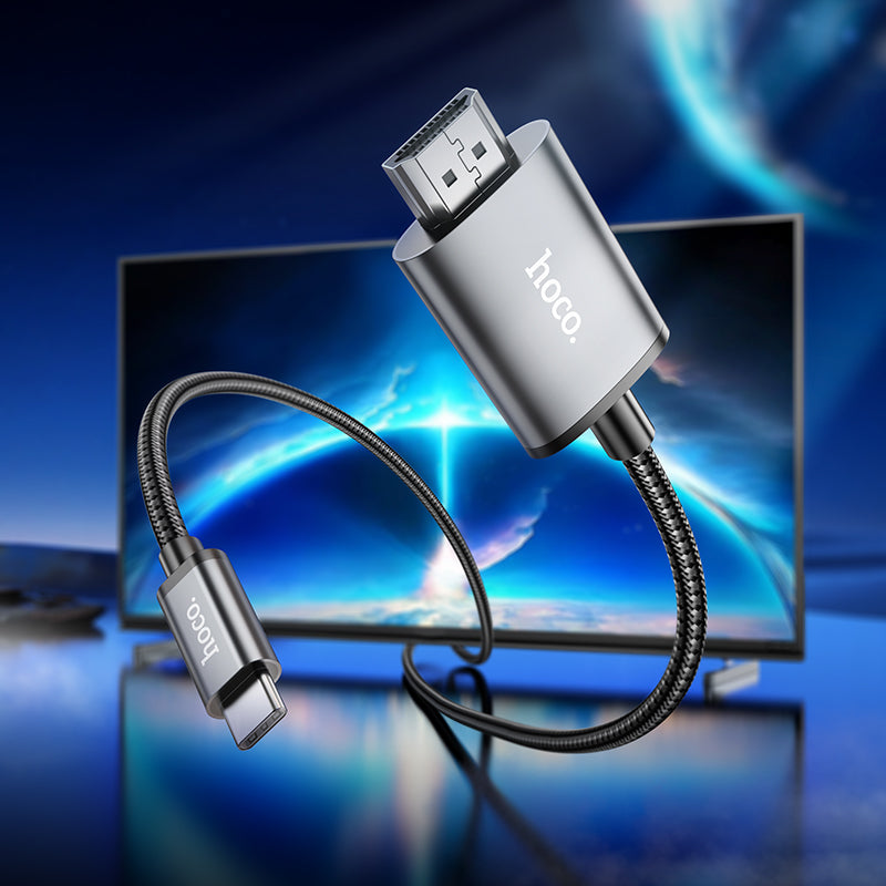 HOCO UA27 Type-C to HDMI Cable 4K HD 2m