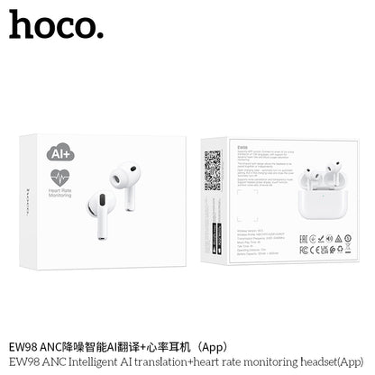 EW98 ANC Intelligent AI translation+heart rate monitoring headset