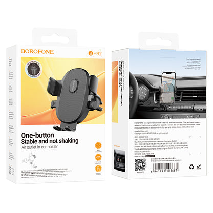 HOCO BOROFONE BH92 One-button Car Holder for Air Outlet
