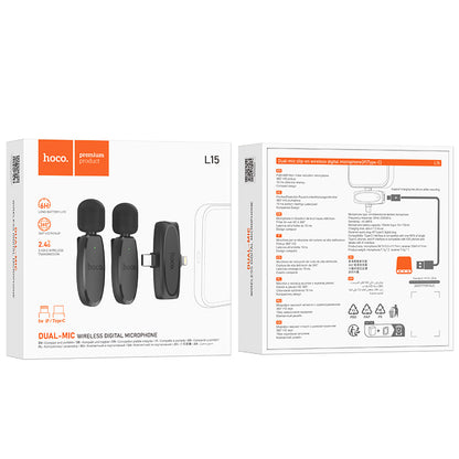 HOCO L15 Wireless Digital Microphone