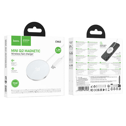 HOCO CW63 Qi2 Magnetic Wireless Fast Charger
