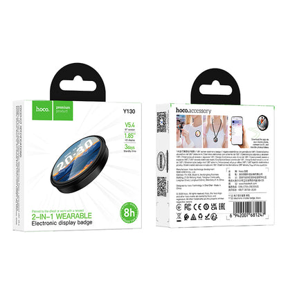 HOCO Y130 Electronic Display Badge