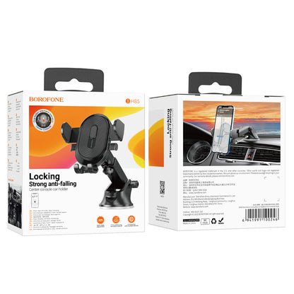 HOCO BOROFONE BH85 One-button Car Holder for Center Console