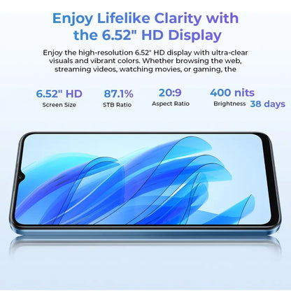 OUKITEL C57s SmartPhone（8GB+64GB）4300mAh Battery 9.4mm Ultra-thin Body