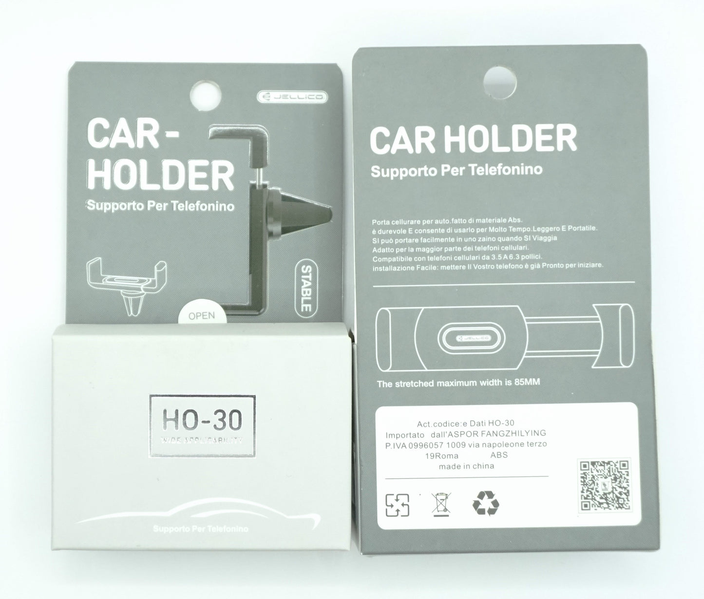 Jellico HO-30 Car Holder Black