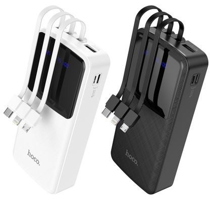 HOCO CJ24A 20000mAh Power Bank USB-A+Type-C+Lightning+Micro (3C/CCC Certified) (A+)