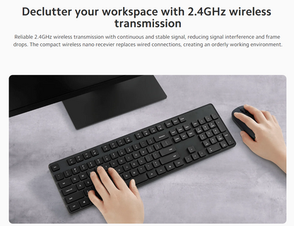 Xiaomi Wireless Keyboard and Mouse Combo WXJS01YM