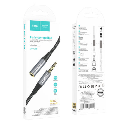 HOCO UPA20 Audio Extension Cable 3.5mm AUX Male to Female