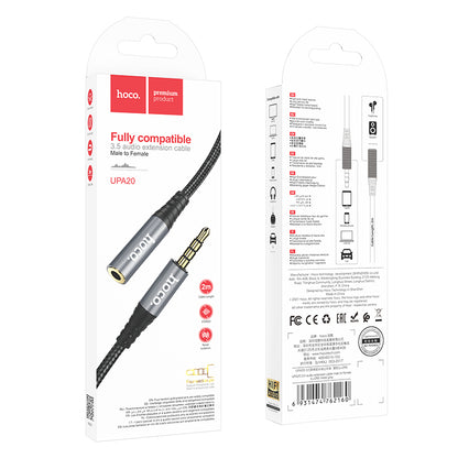 HOCO UPA20 Audio Extension Cable 3.5mm AUX Male to Female