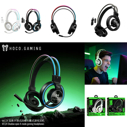 W124 Shadow open 4-mode gaming headphones