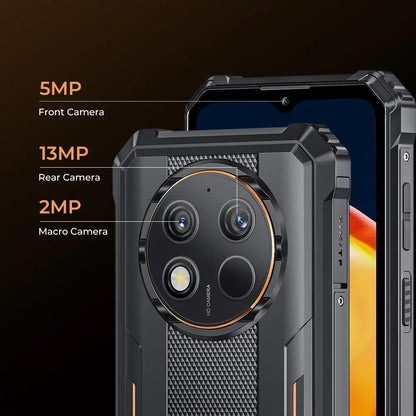 OUKITEL WP28S Rugged Phone 10600mAh Battery Android 14.0