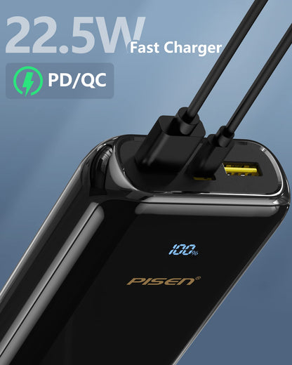 PISEN BL-D98LS PD 22.5W Power Bank 20000mAh with LED Display