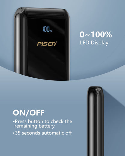 PISEN BL-D68LS PD 22.5W Power Bank 10000mAh with LED Display