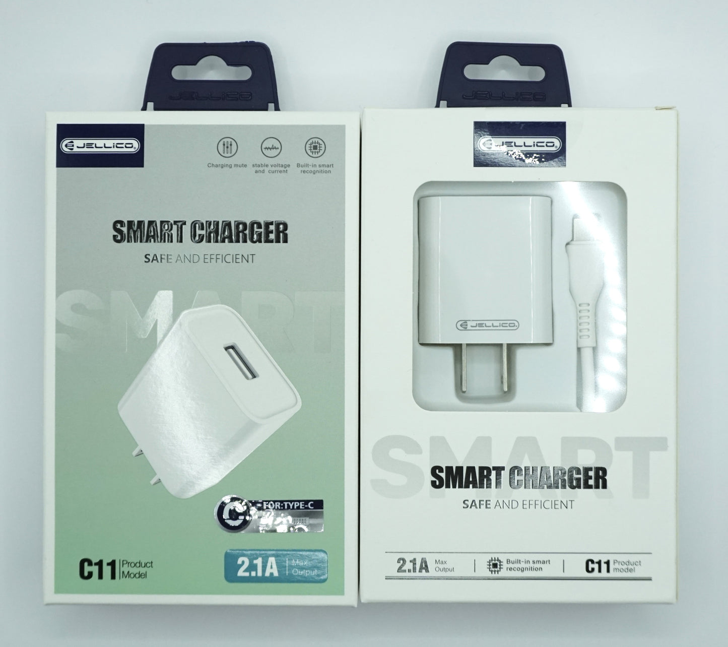 Jellico C11 Smart Charger + Cable Bundle