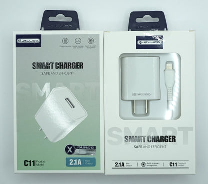 Jellico C11 Smart Charger + Cable Bundle